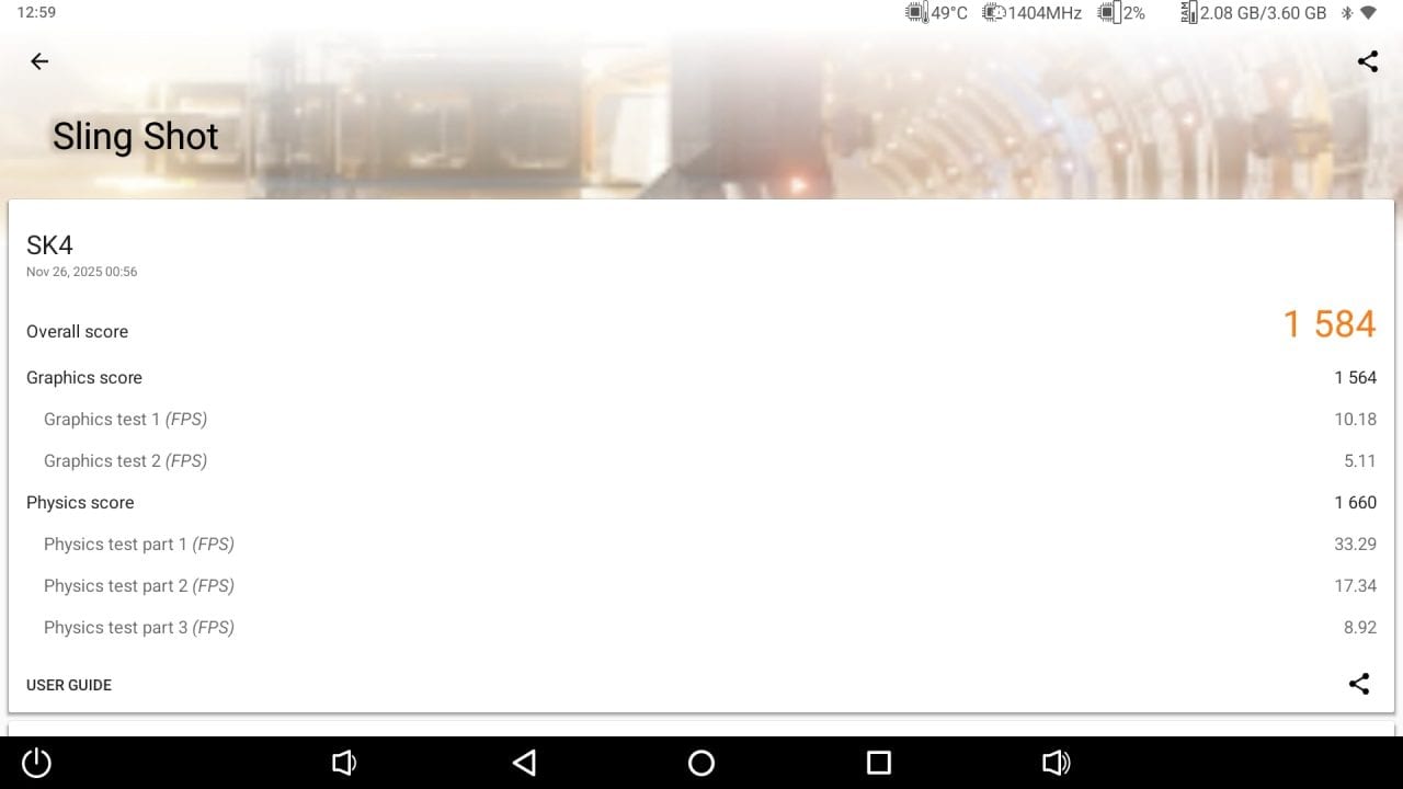 Ugoos SK4 3DMark 5