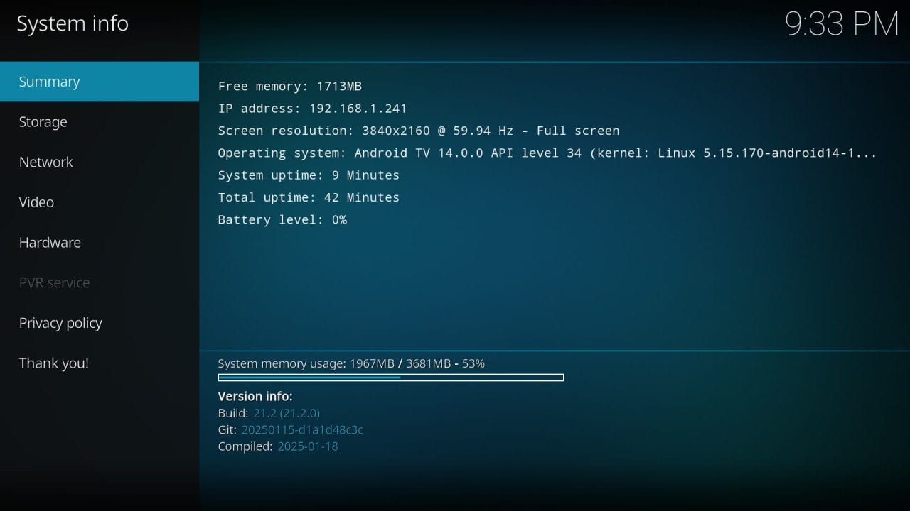 Ugoos SK4 Kodi 3