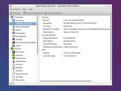NanoPC T4 Lubuntu System