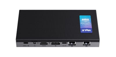 MeLE Quieter DL, Fanless mini–PC Powered by Intel features 2x2.5G GbE