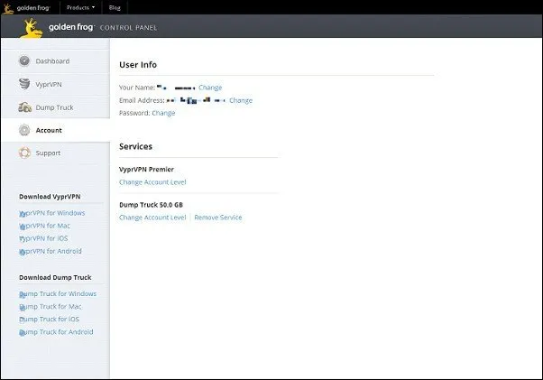 VyprVPN_Account_Settings