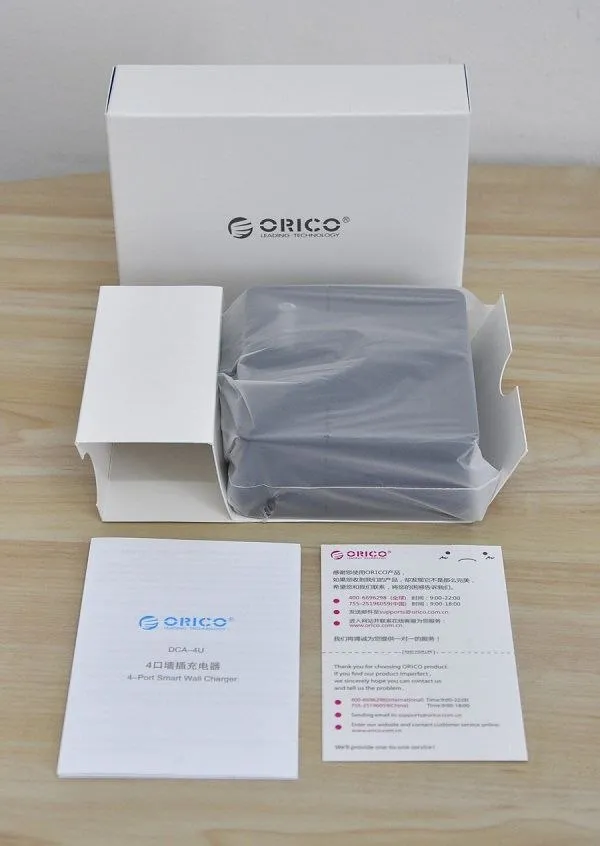 ORICO_DCA_4U_Chargerֹ_Unboxing