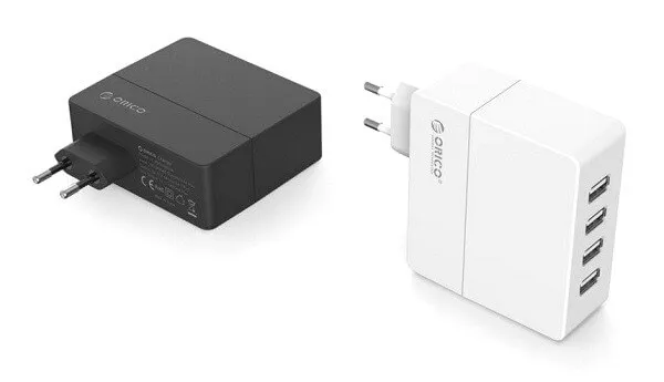 ORICO_DCA_4U_USB_Wall_Charger_Colors