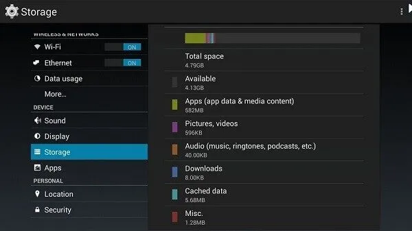Wipao S3 Android Projector Storage