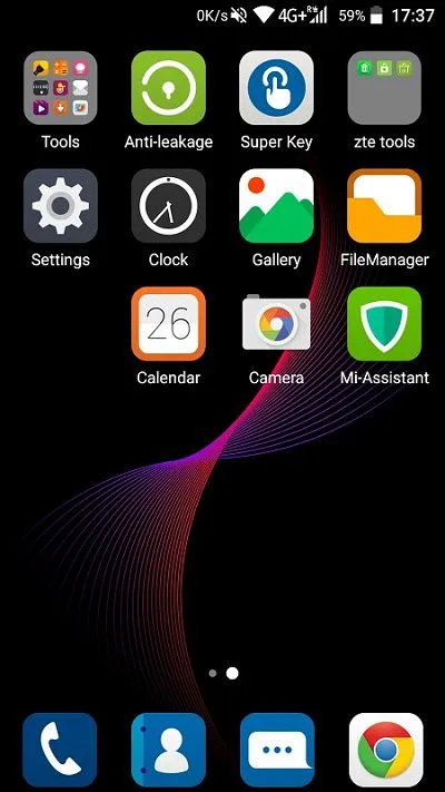 ZTE Blade A2 Plus Apps