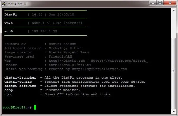 NanoPi K1 Plus DietPi 01