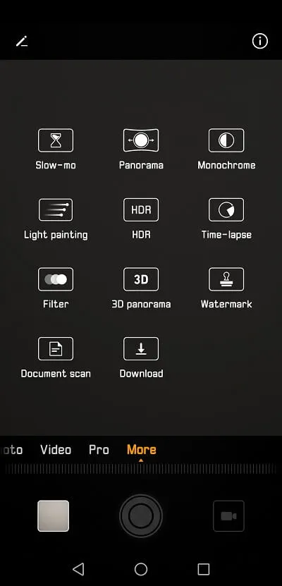 Huawei P20 Camera 6 Huawei P20 Camera 6
