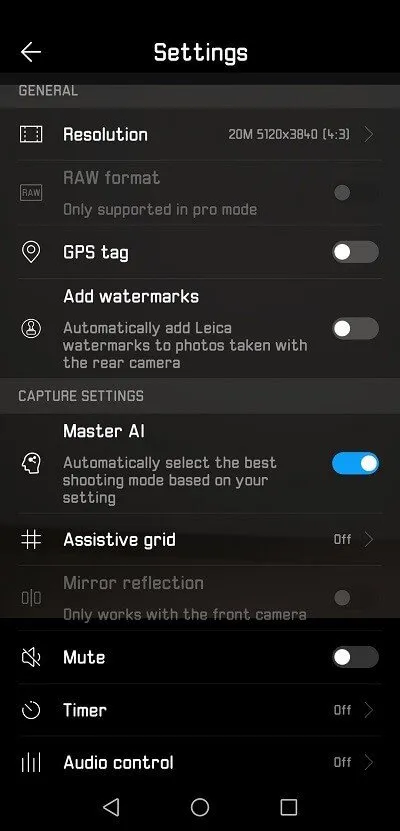 Huawei P20 Camera 7 Huawei P20 Camera 7
