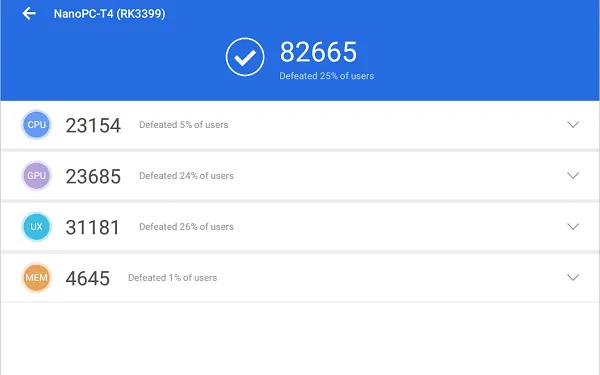 NanoPC T4 AnTuTu P1 NanoPC T4 AnTuTu P1