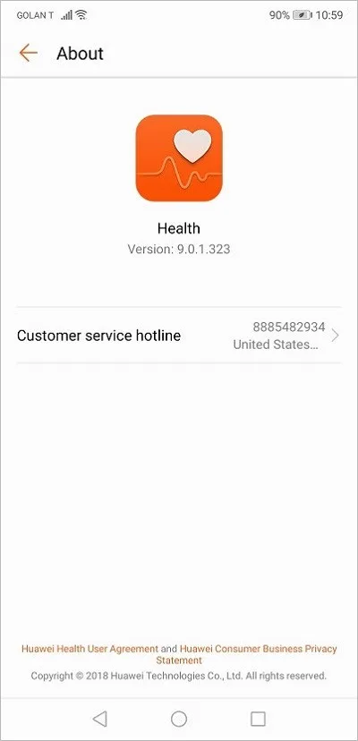 Honor Band 3 Me Health P1