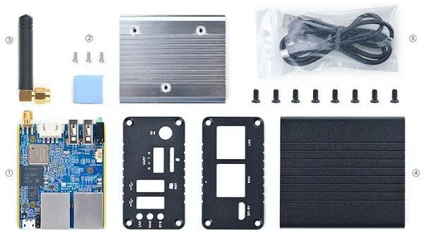 NanoPi R1 Kit Items
