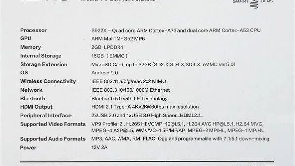 Ugoos AM6 Box P8 Ugoos AM6 Box P8