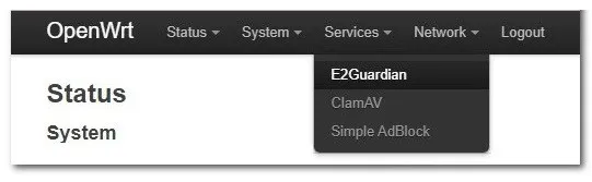 OpenWrt EGuardian