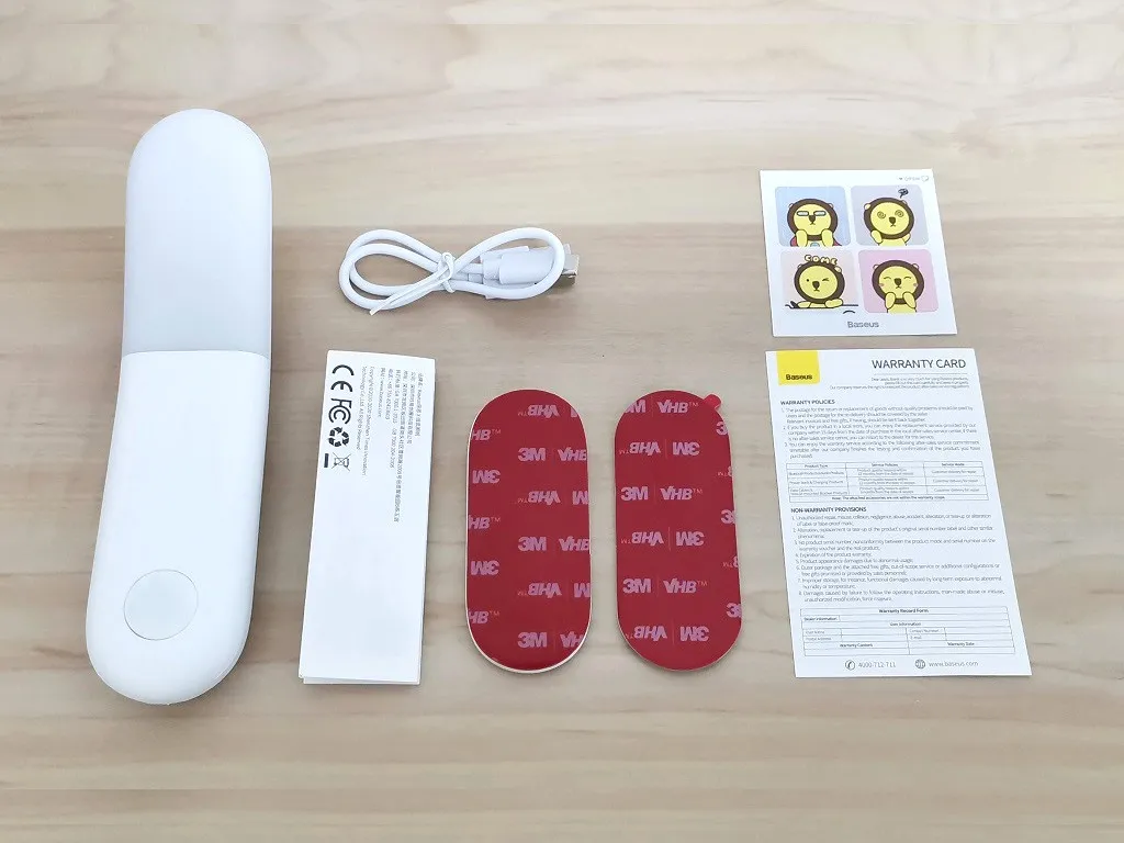 Baseus Sunshine Night Lamp Items