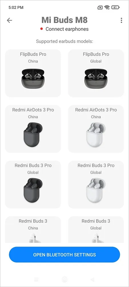 Xiaomi Buds 3 M8 App 2