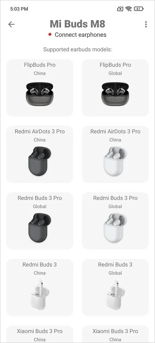 Xiaomi Buds 3t Pro M8 App 3