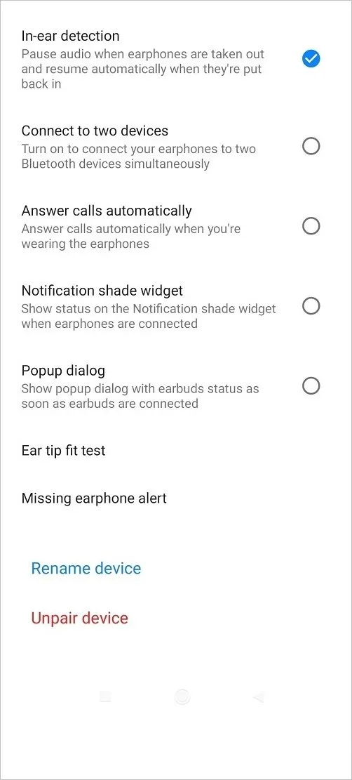 Xiaomi Buds 3t Pro M8 App 6