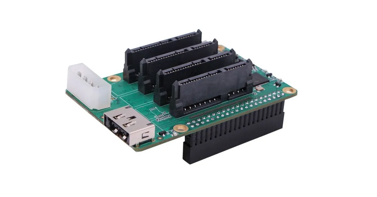 ROCK PI SATA HAT: The Best NAS Drive 2022 DIY Server Addon ROCK PI SATA HAT Board
