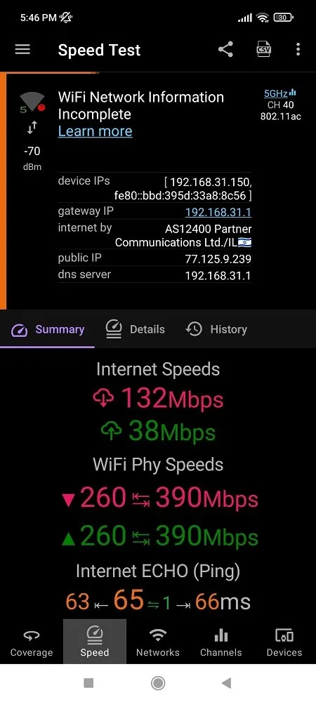Xiaomi Mi Ax1800 Test 4