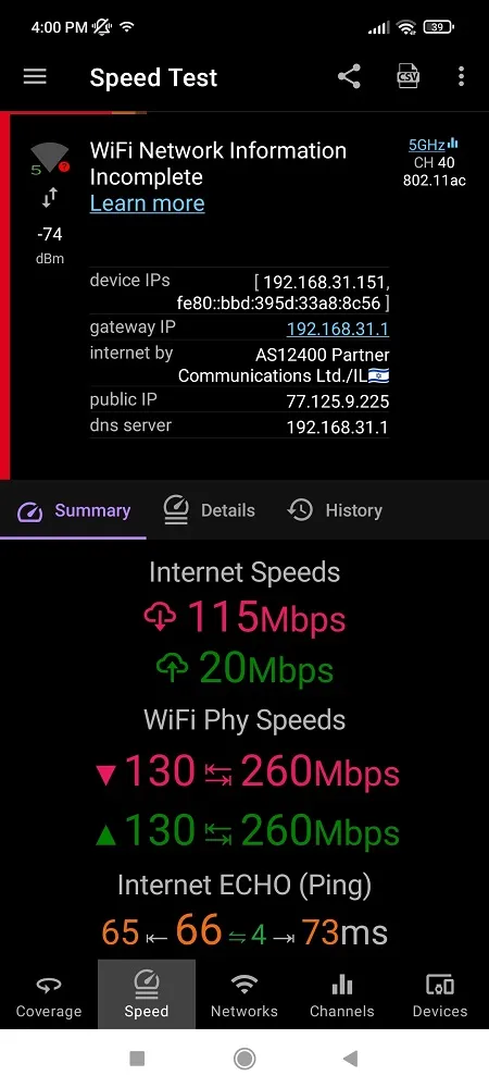 Xiaomi Mi Ax3000 Test 4