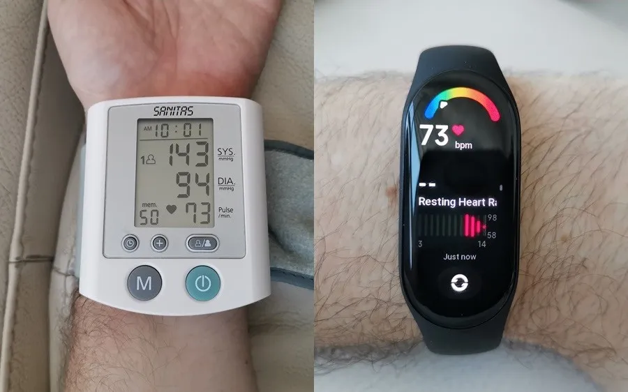 Xiaomi Smart Band 7 Heart Rate