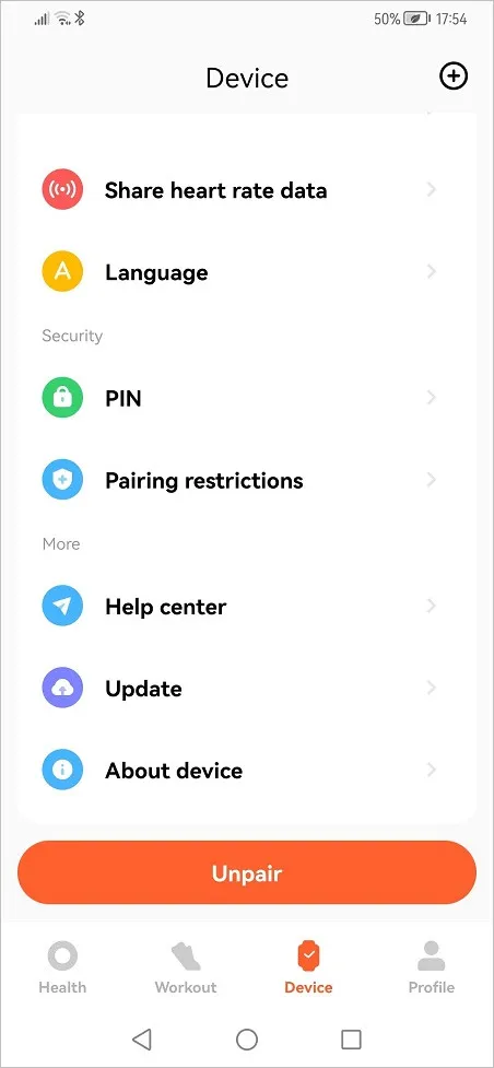Xiaomi Smart Band Mi Fitness 10