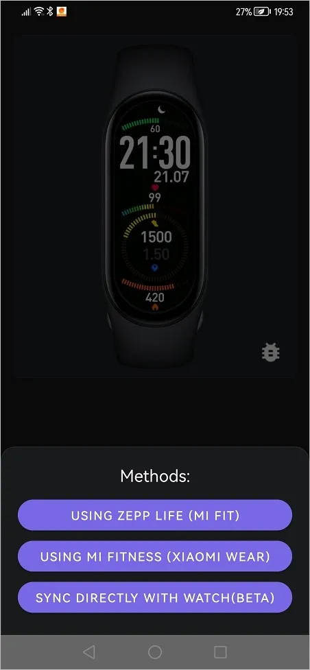 Mi Band 7 Watch Faces 05