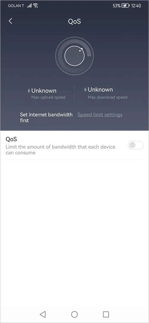 Redmi Ax5400 Qos 3