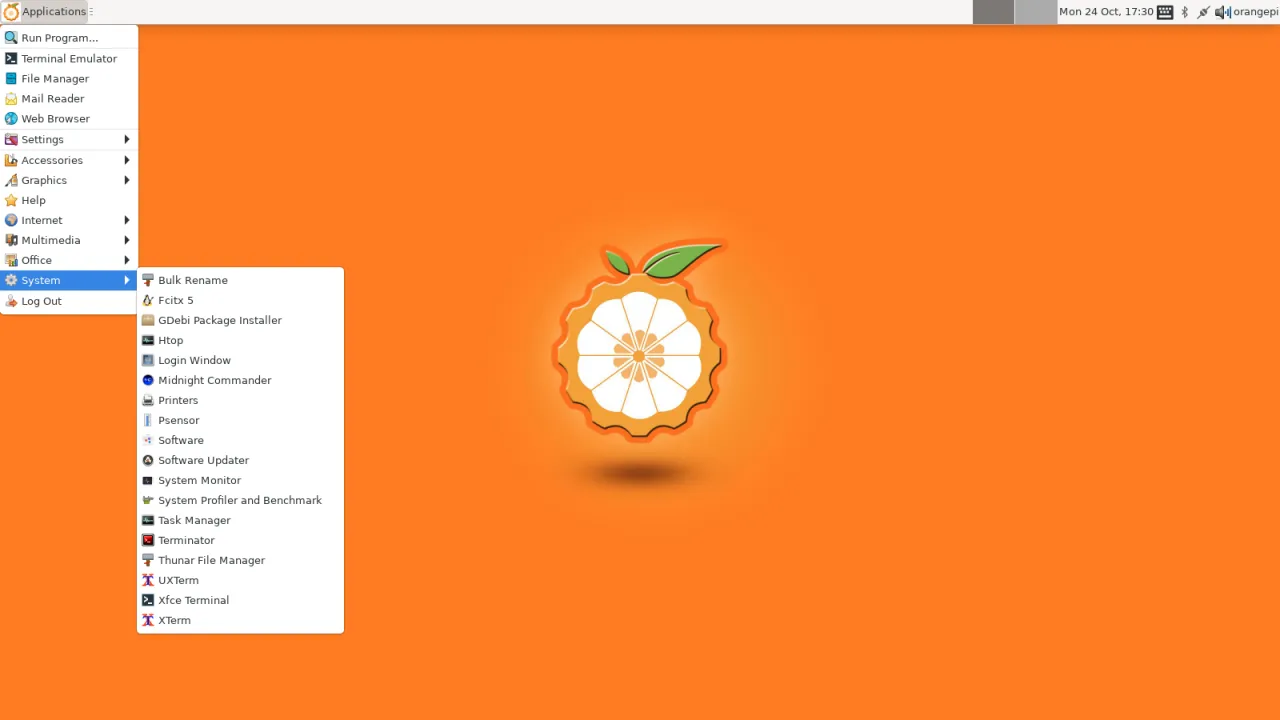 Orange Pi Os Xfce 1