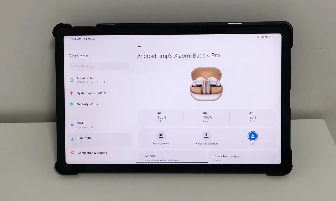 Buds 4 Pro Redmi Pad5 4