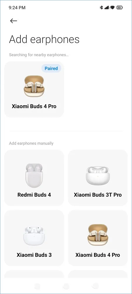 Xiaomi Buds App 4