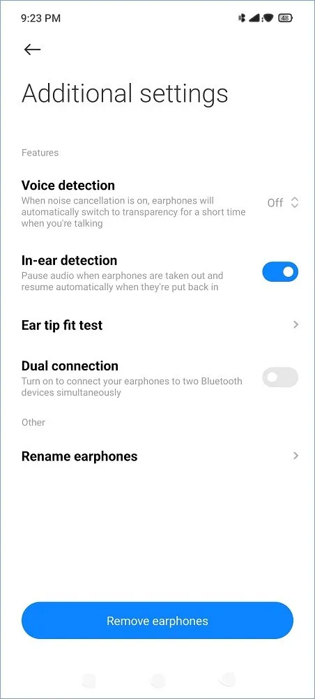 Xiaomi Buds App 6