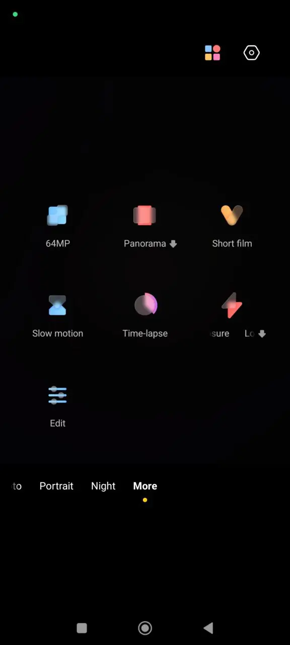 X6 Camera Settings 7