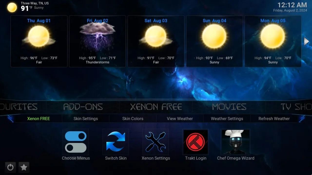 SK1 Kodi Diggz Xenon 7