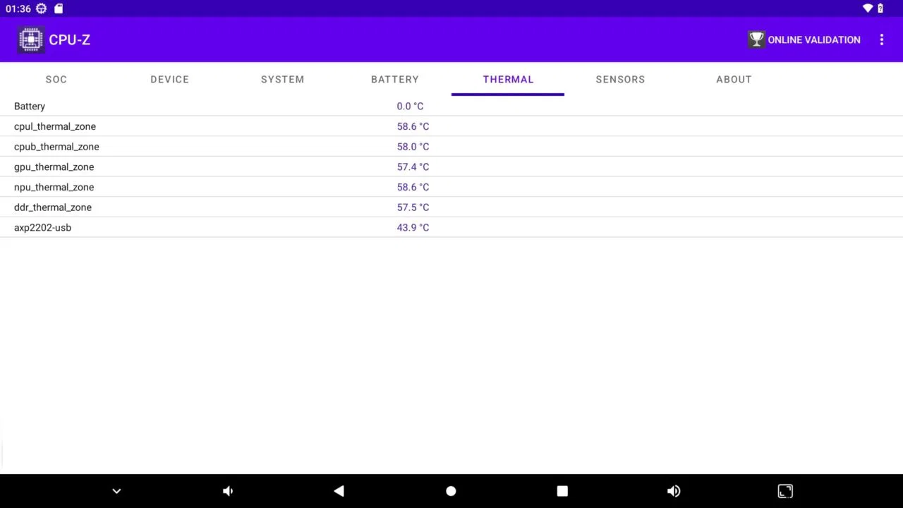 Orange Pi 4A CPU Z 4