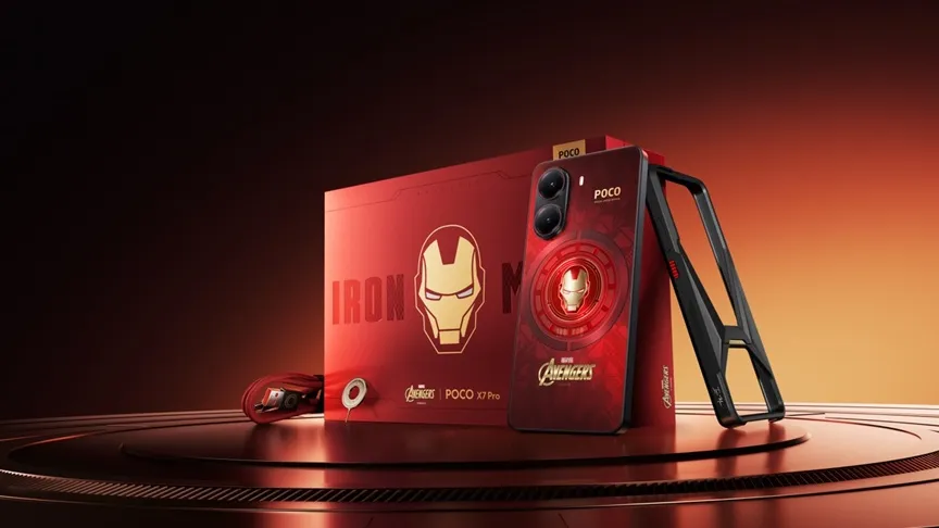 POCO X7 Pro Iron Man Edition