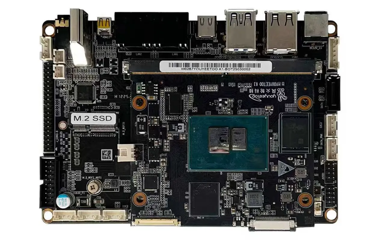 Youyeetoo K1 motherboard (Front view)