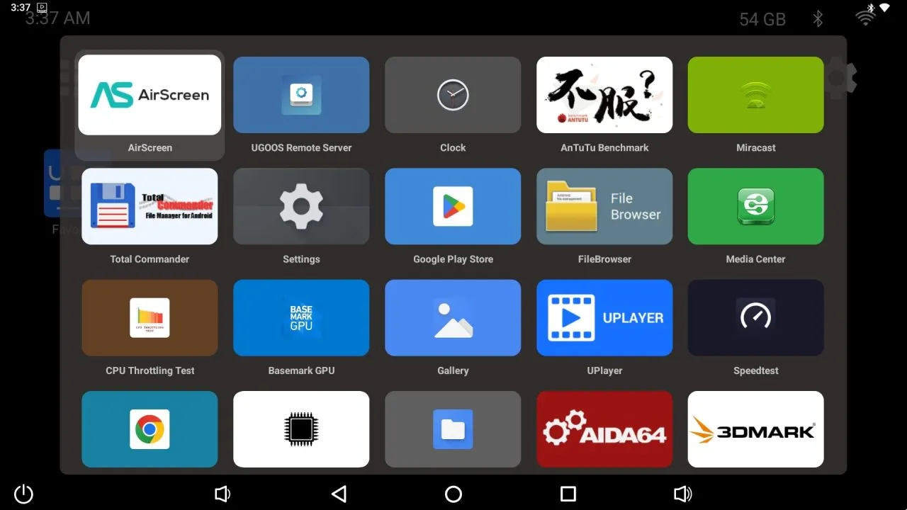 Ugoos SK4 Launchers 5