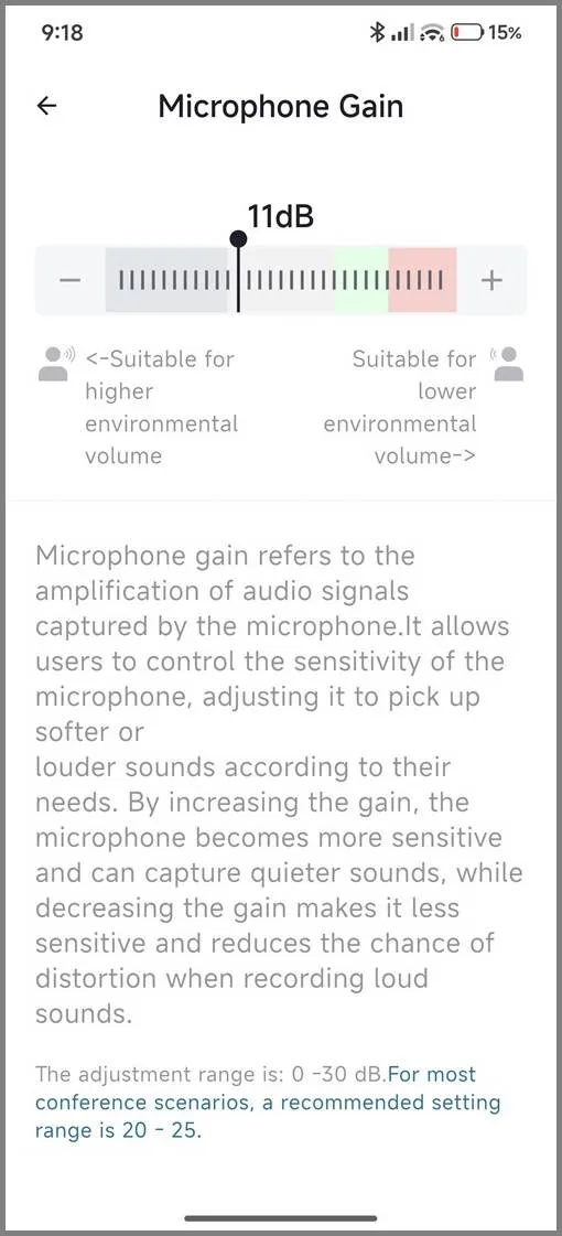 WaveNoter Mic Settings 2