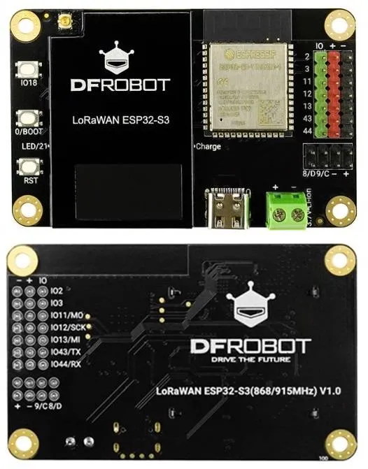 DFR1195 LoRaWAN ESP32 S3 Board