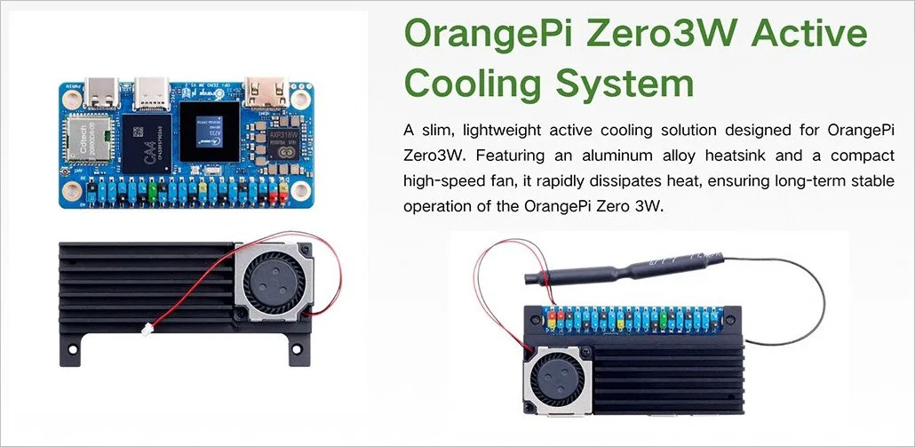 Orange Pi Zero 3W Heatsink
