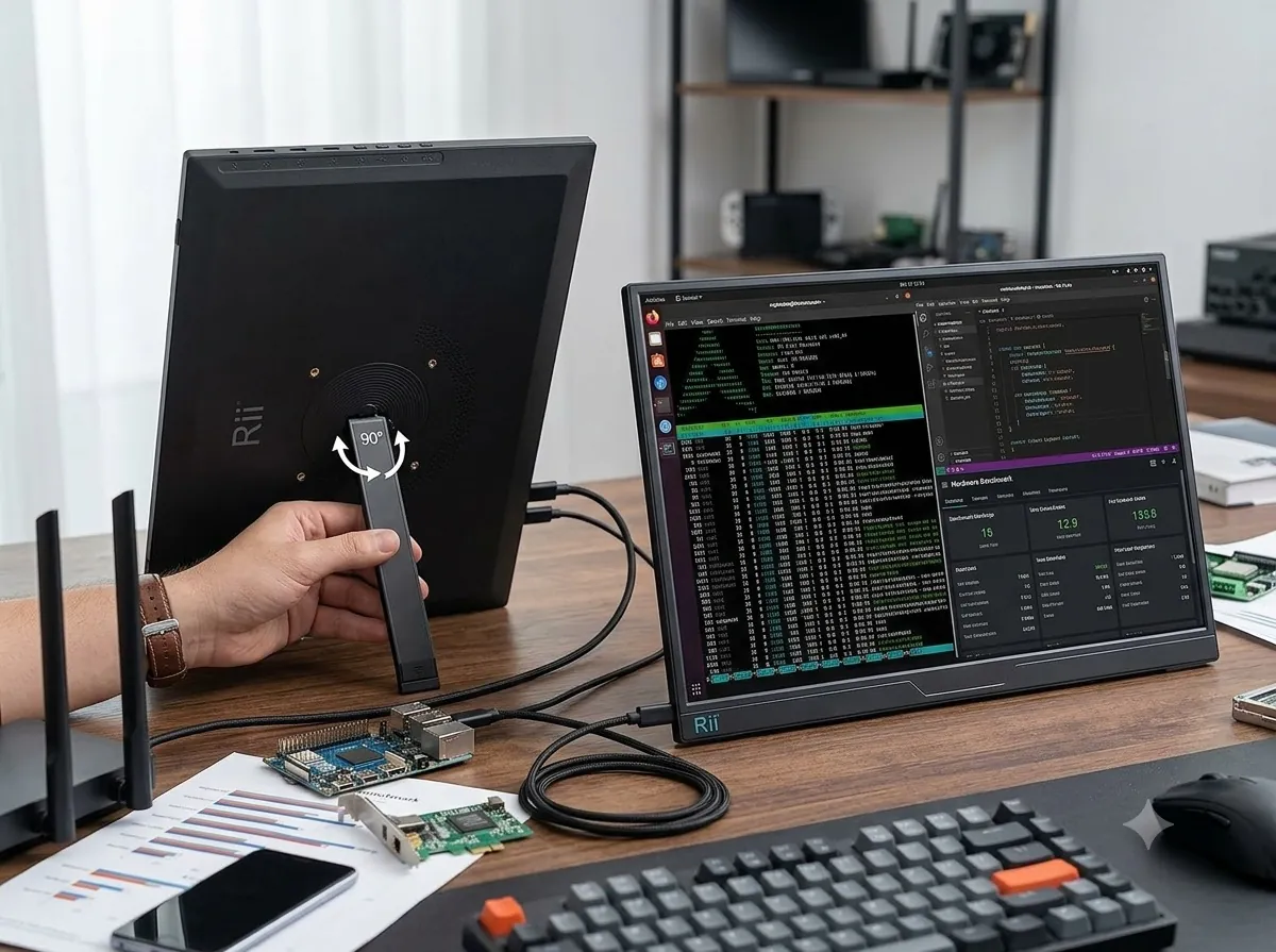 Riitek RS201 16-Inch Portable Monitor Debuts for $69