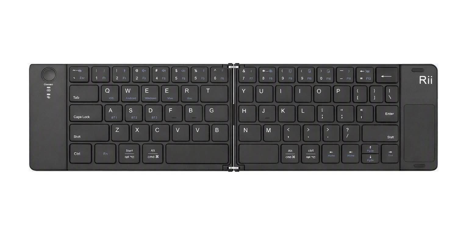 RiiTek RK808 Foldable Mini Keyboard