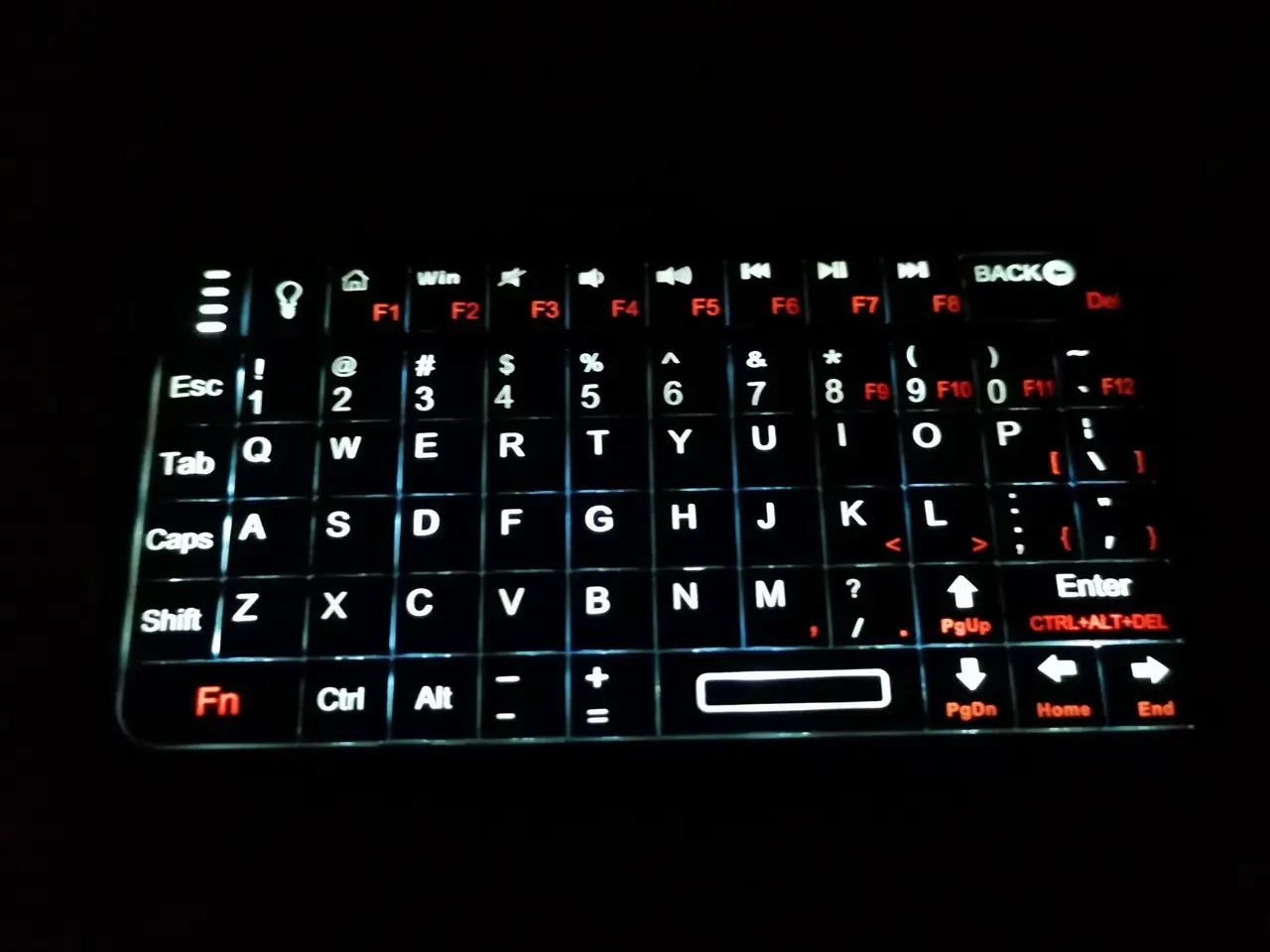 Rii 518BT Keyboard Backlit