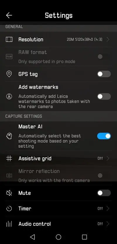 Huawei P20 Camera 7 Huawei P20 Camera 7