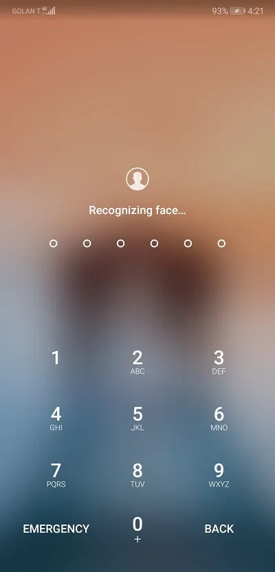 Huawei P20 Face unlock 1 Huawei P20 Face unlock 1
