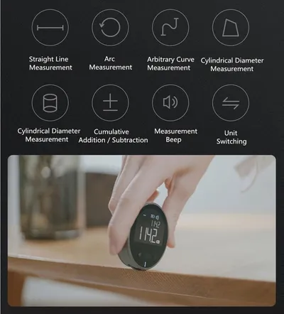 Duka Electronic Digital Meter Measurement