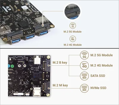 Lattepanda 3 Delta M.2 Socket