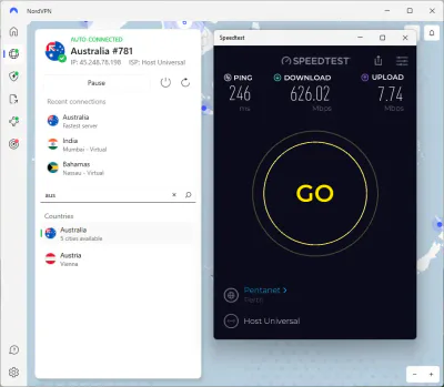 NordVPN Australia