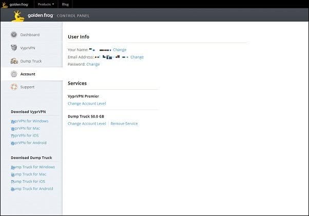 VyprVPN_Account_Settings